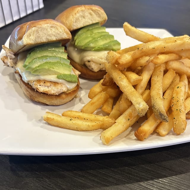 2 Chicken Sliders.