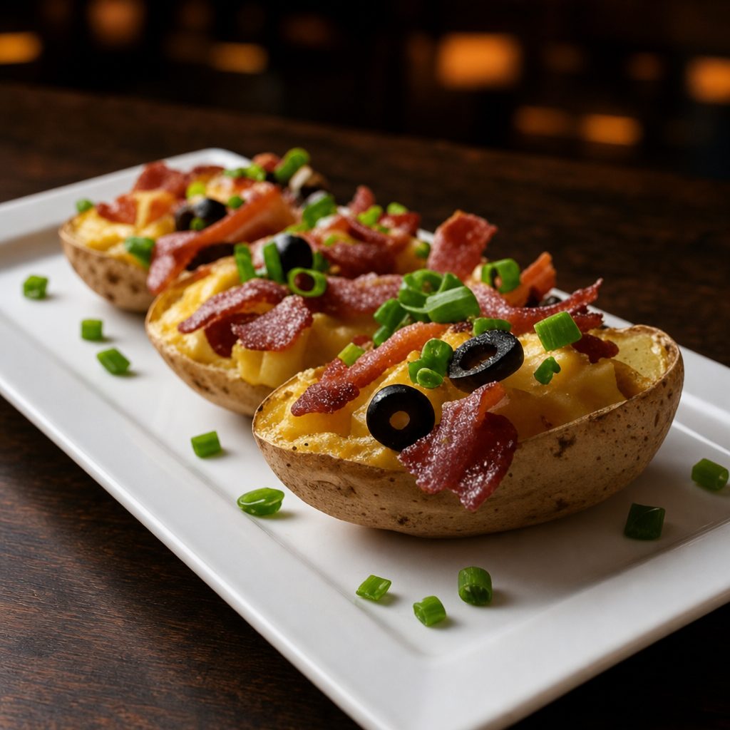 Loaded Potato Skins.