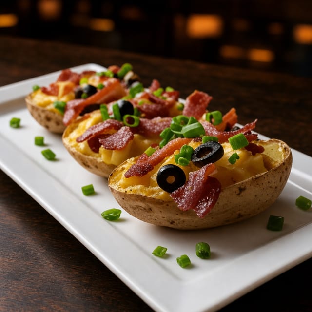 Loaded Potato Skins.