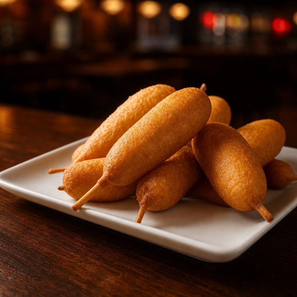Mini Corn Dogs.