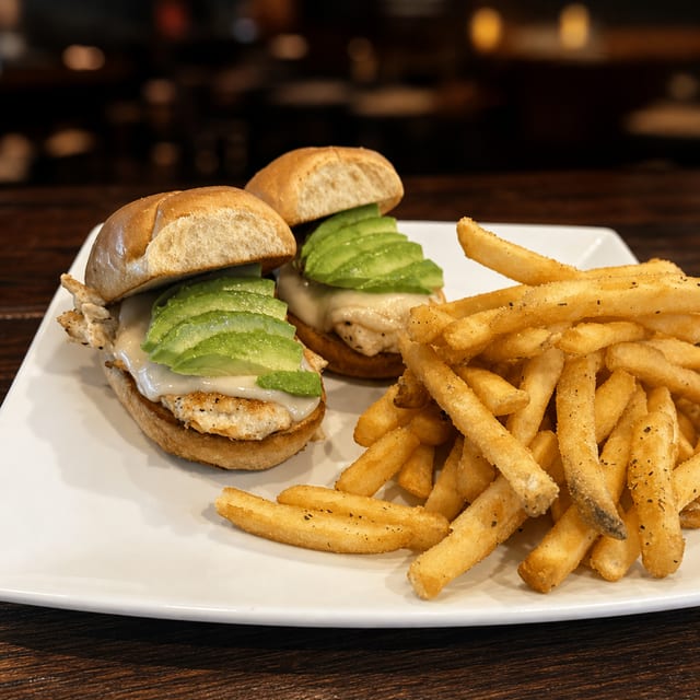 2 Chicken Sliders.