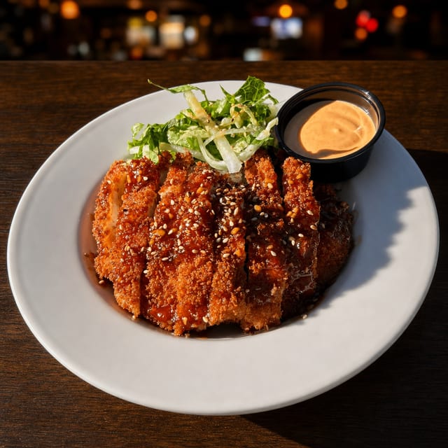 Katsu Chicken Bowl.