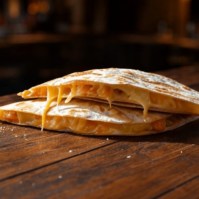 Cheese Quesadilla.