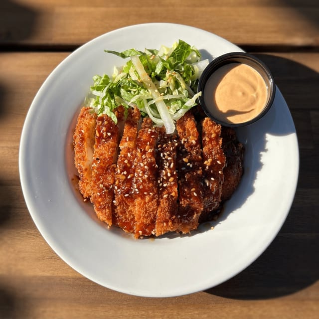 Katsu Chicken Bowl.